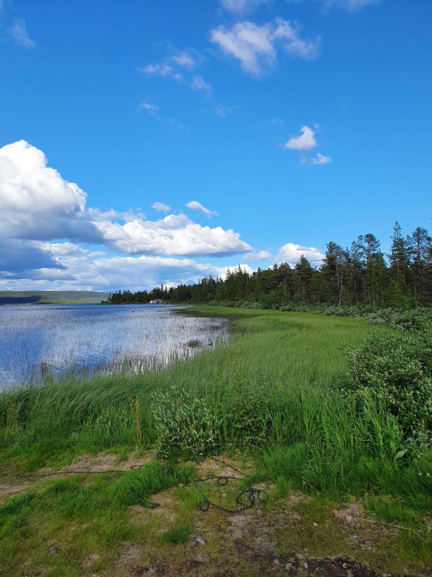 Camp Caroli Wooden Cabins Jukkasjarvi Exterior photo