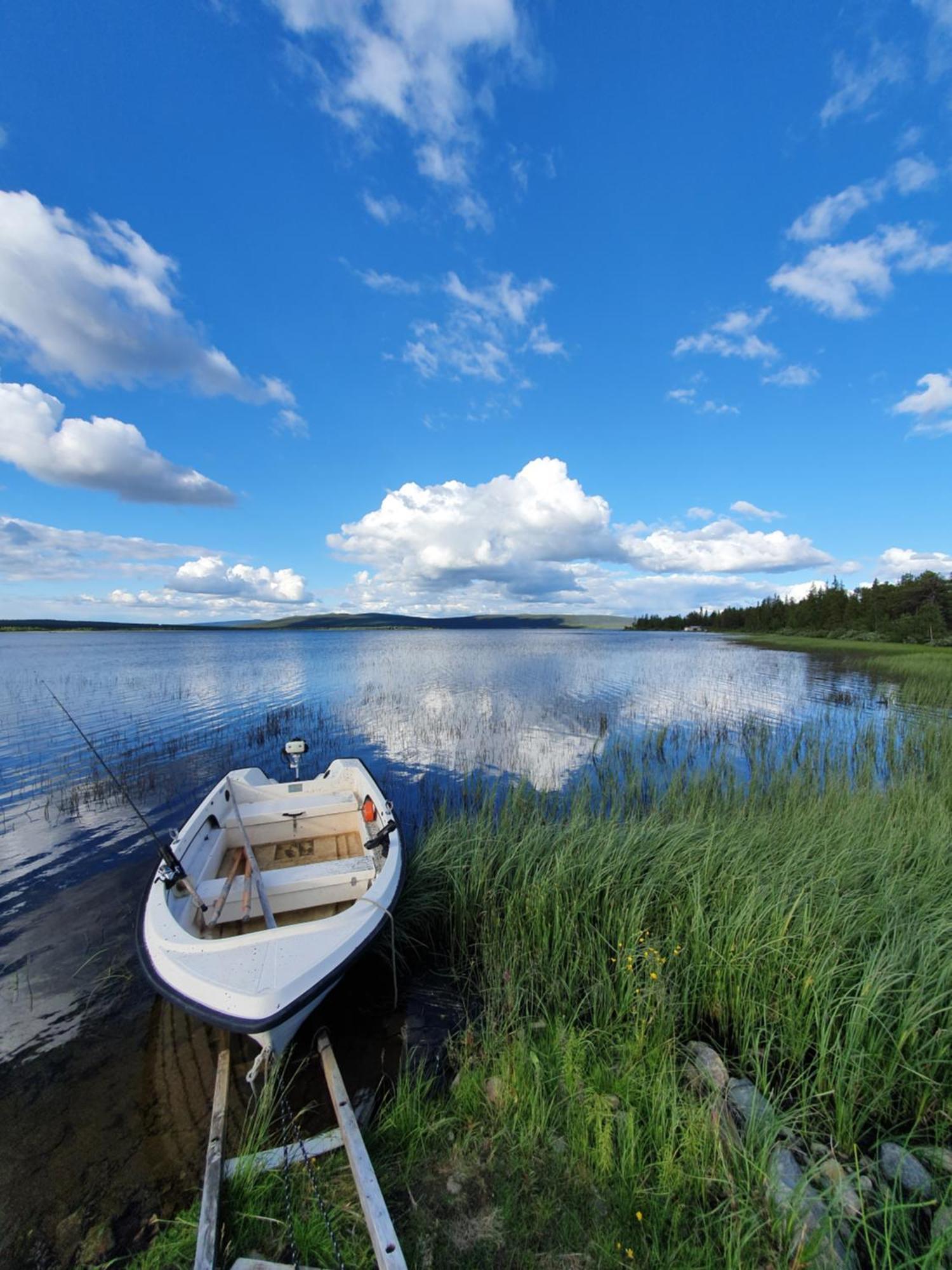 Camp Caroli Wooden Cabins Jukkasjarvi Exterior photo