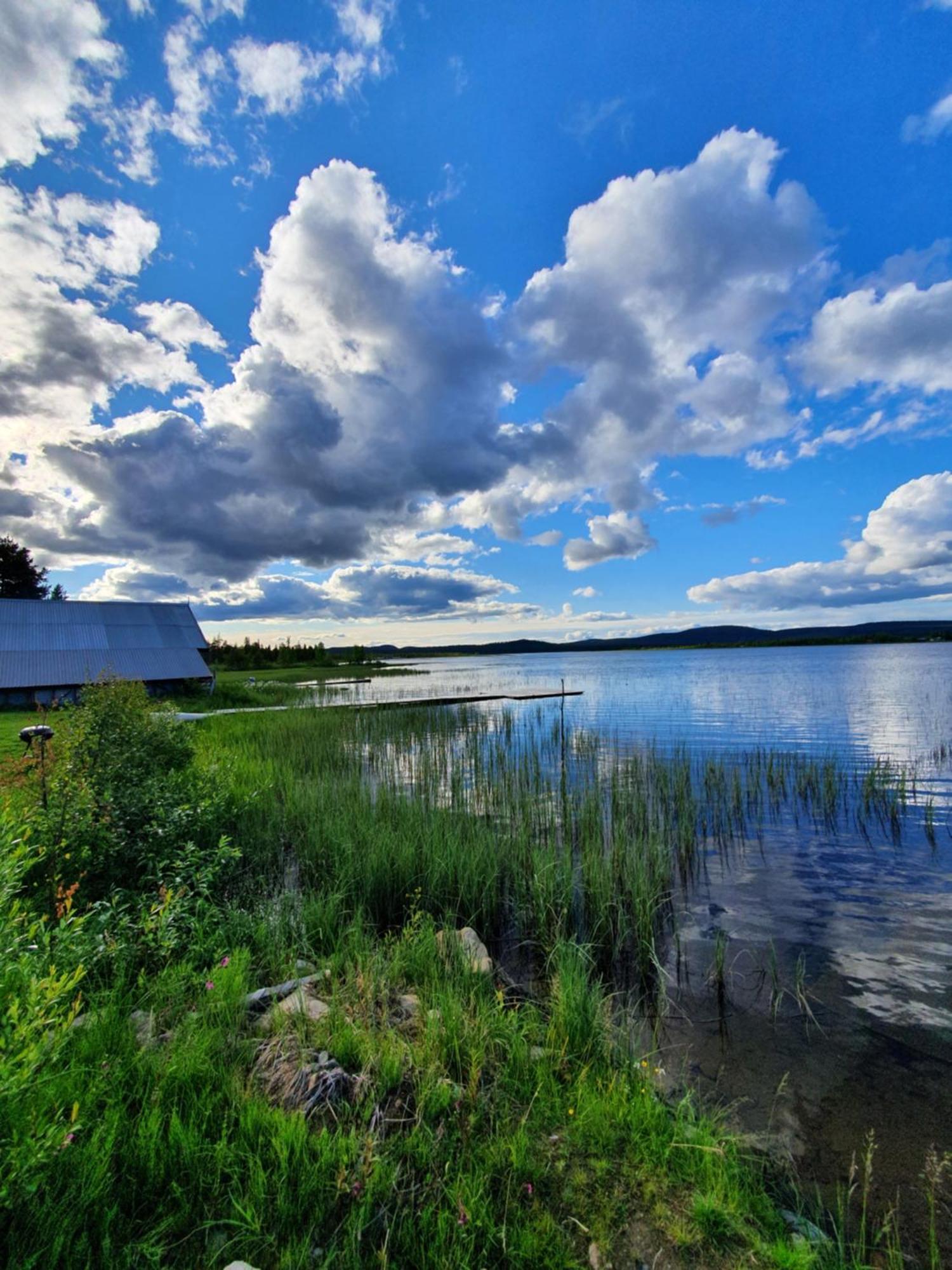 Camp Caroli Wooden Cabins Jukkasjarvi Exterior photo